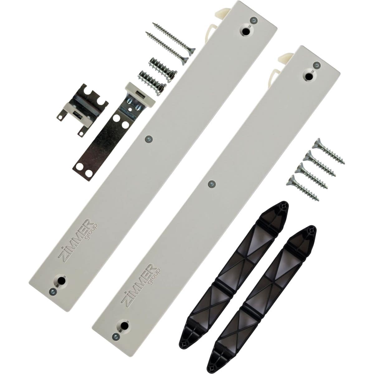 Zimmer Dämpfungssystem CHIUSO für Schiebetüren Komplett-Set 30 Kg