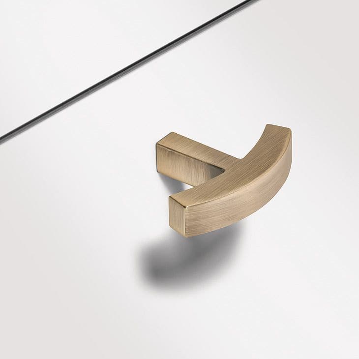 Häfele Möbelknopf H2145 aus Metall, Chrom poliert 62 x 42 mm