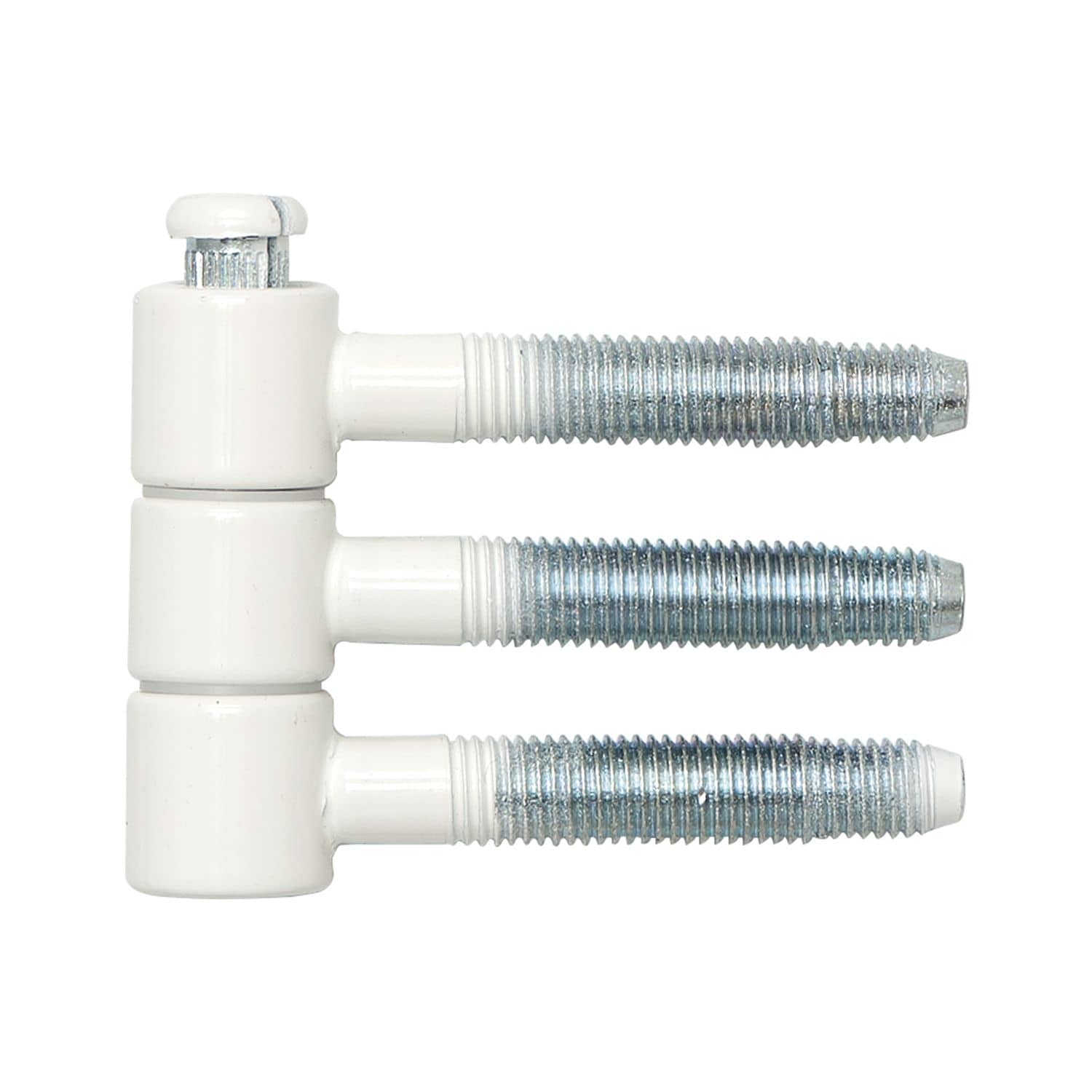 SFS Intec Einbohrband 16 mm für gefälzte Holztüren 3-teilig Stahl verschiedene Oberflächen, Stahl vermessingt