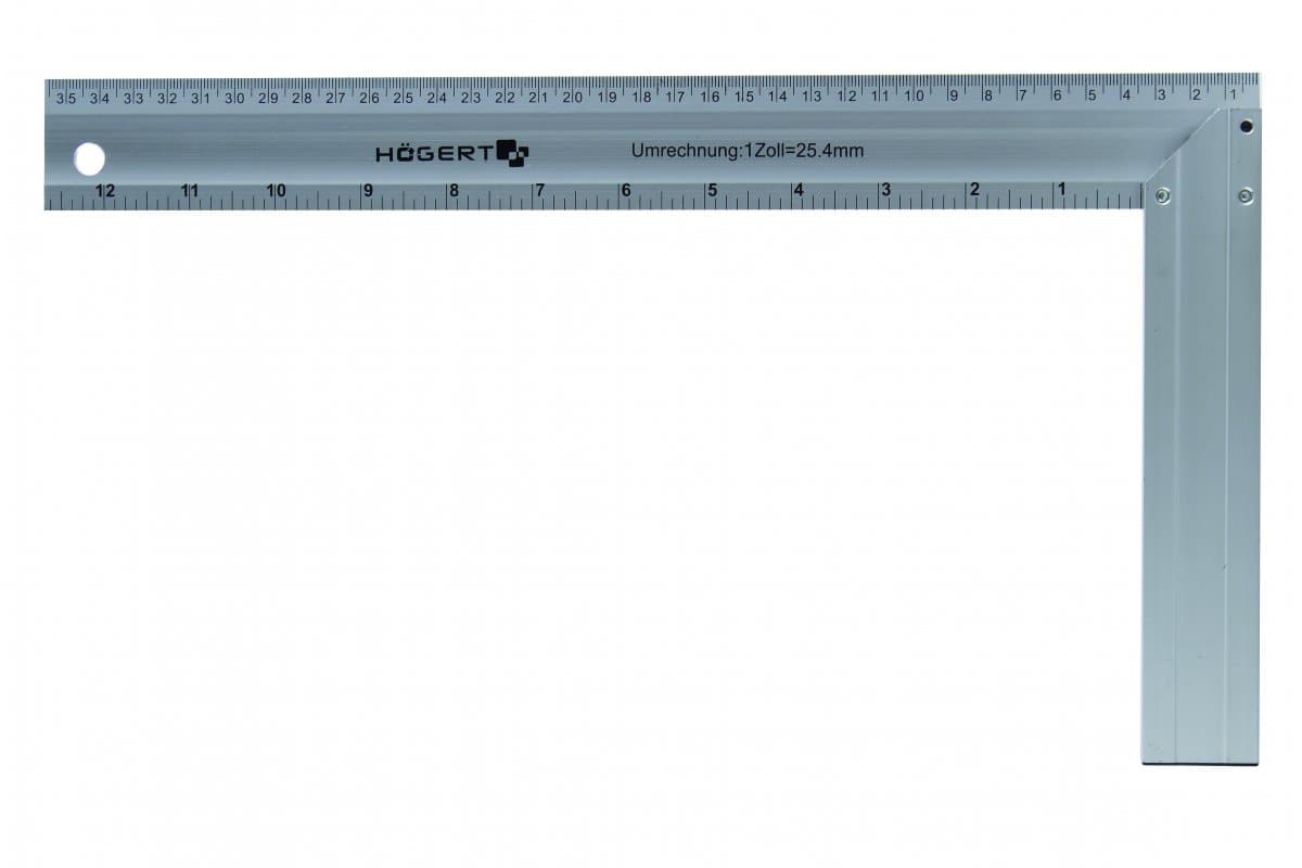 Högert Technik Högert Schreinerwinkel Aus Aluminium, 300 X 190 Mm