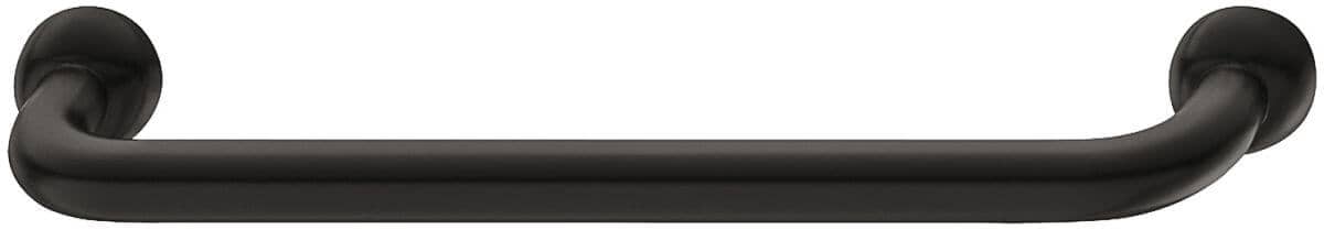 Uchwyt meblowy Häfele H10404 czarny mat RAL 9006 - rozstaw otworów 160 mm