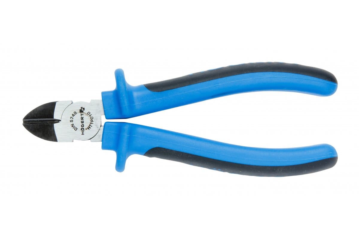 Högert Technik Högert Seitenschneider Aus Stahl Mit 2K-Griff, 180 Mm