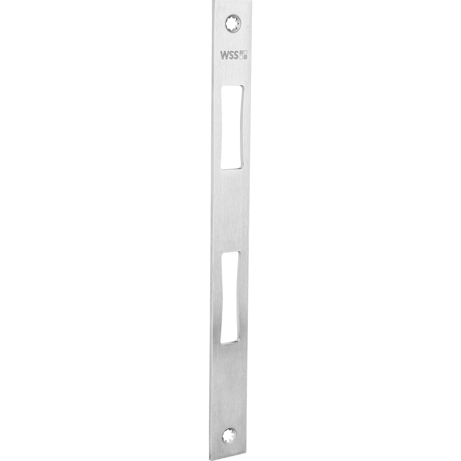 WSS Gâche plate acier inox 270x24x3 mm