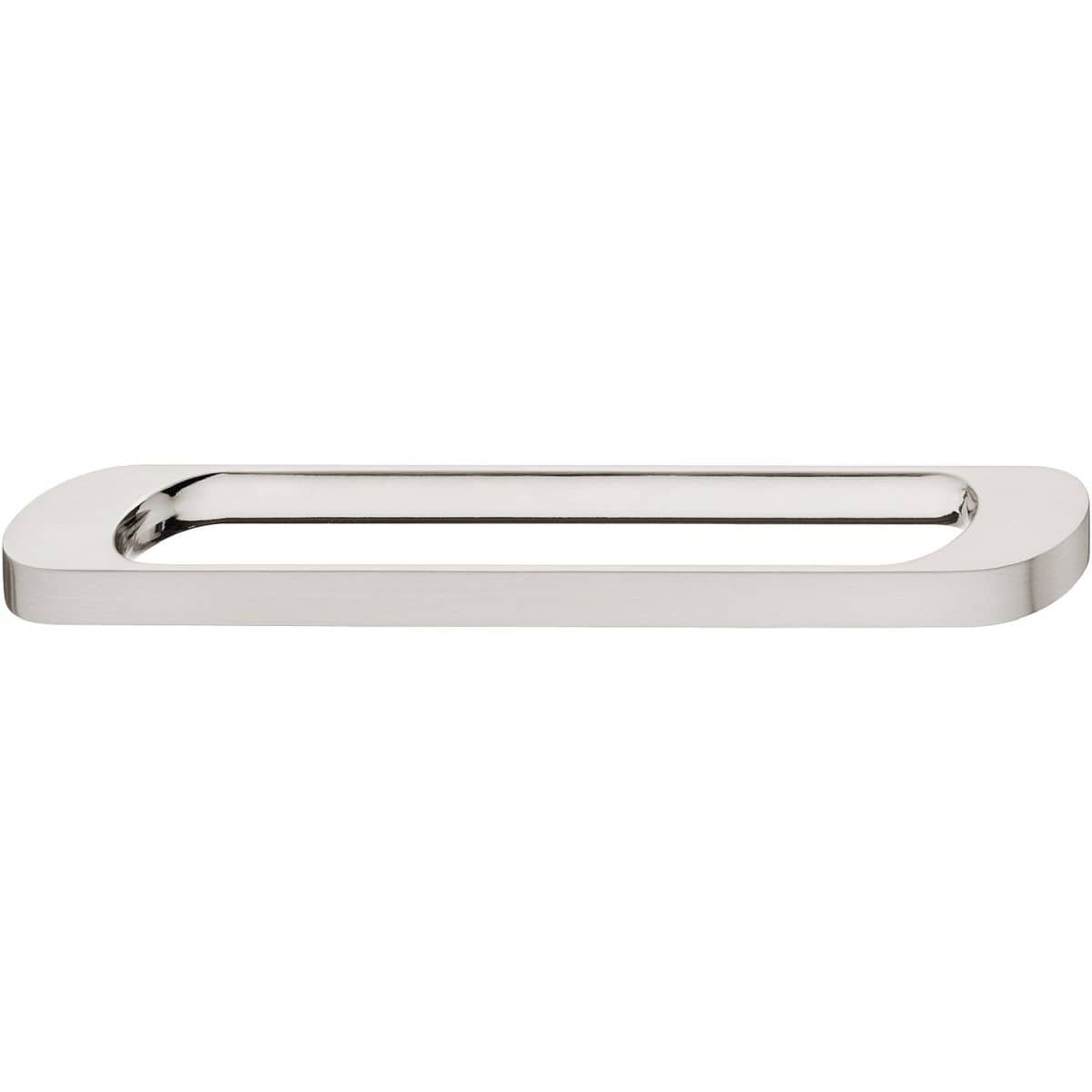 Häfele Möbelgriff H1315 aus Metall, Edelstahl-Optik BA 160 mm