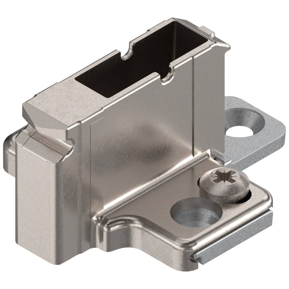 Blum Clip Top Kreuzmontageplatte zum Schrauben 175H9190.22 18 mm