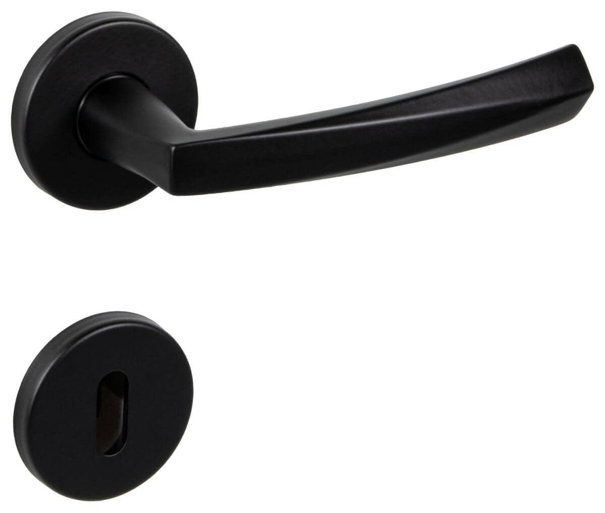 Juego de manillería Fimet DIAMOND 199-273 de metal, BB - broca de color - negro mate