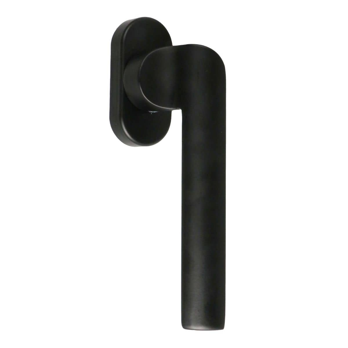 Fimet PUNTO 1205 DK manilla para ventana de metal, derecha - negro mate