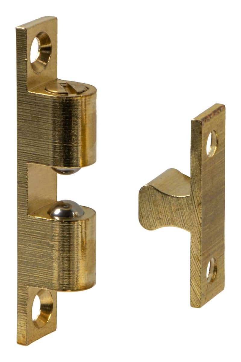 Doppel-Kugelschnapper aus Messing verstellbar blank 49 mm