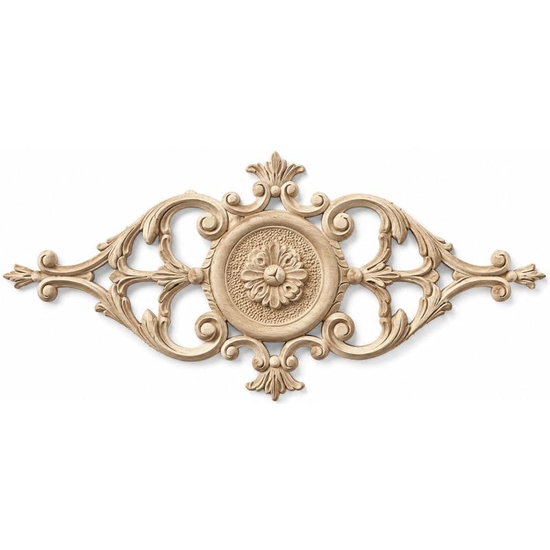 Gedotec Ornamente aus Holzpaste, Modell 420 Maße: 280 x 130 mm
