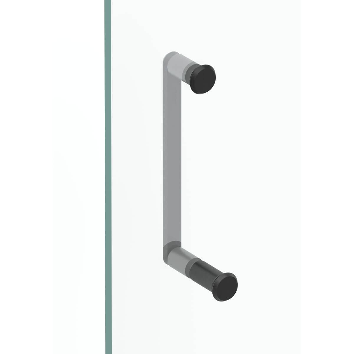 Viefe Duschtürknopf-Set FASE aus Aluminium, Ø 23 mm