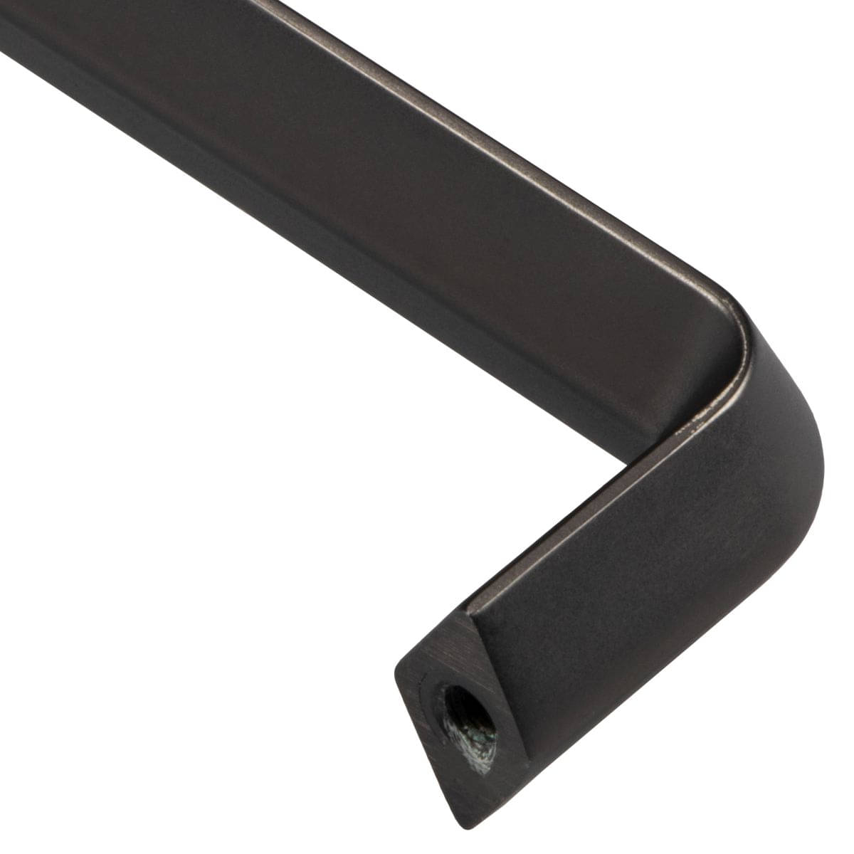 Möbelgriff LINES aus Metall Maulwurfgrau gebürstet