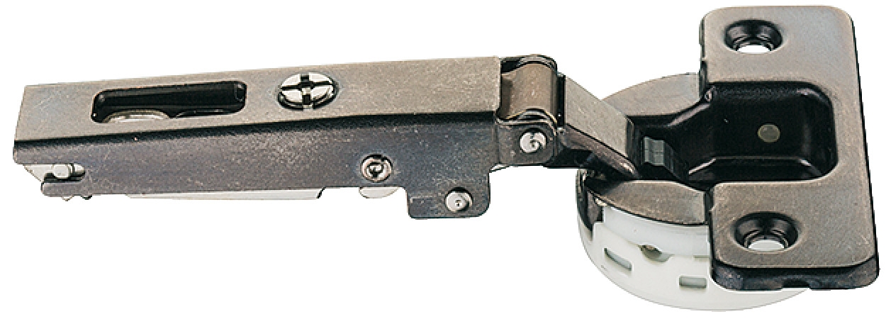 Häfele pot hinge Duomatic Premium Titanium 110° with damping