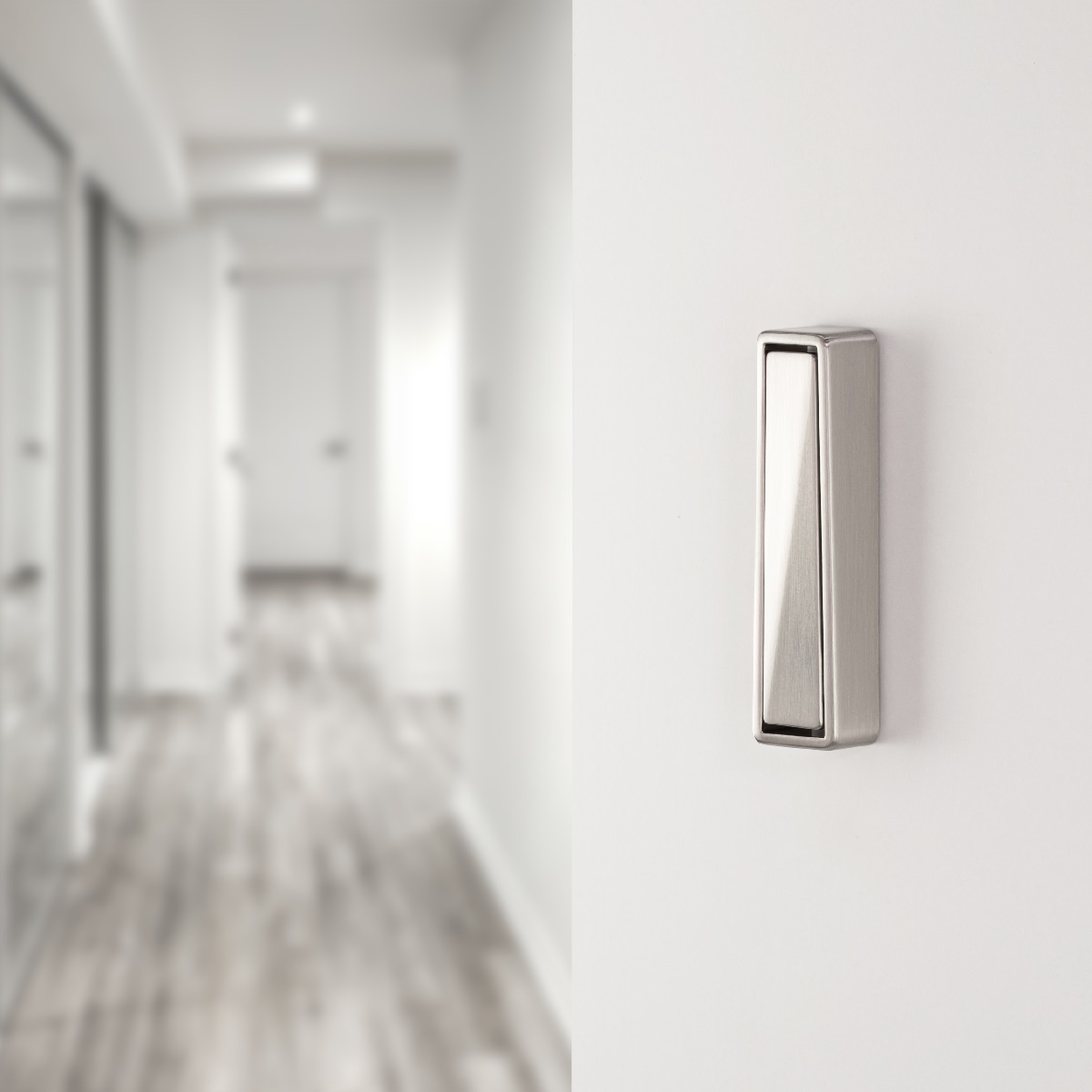 Garderobenhaken Junus Klapphaken 80 x 20 mm klappbar (Edelstahl Optik)