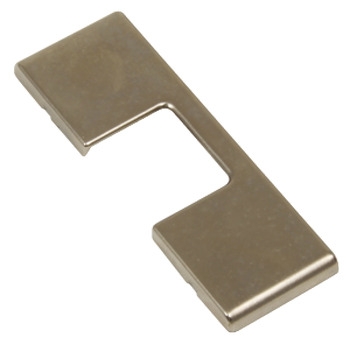 Grass cover cap for Tiomos pot hinge, nickel-plated