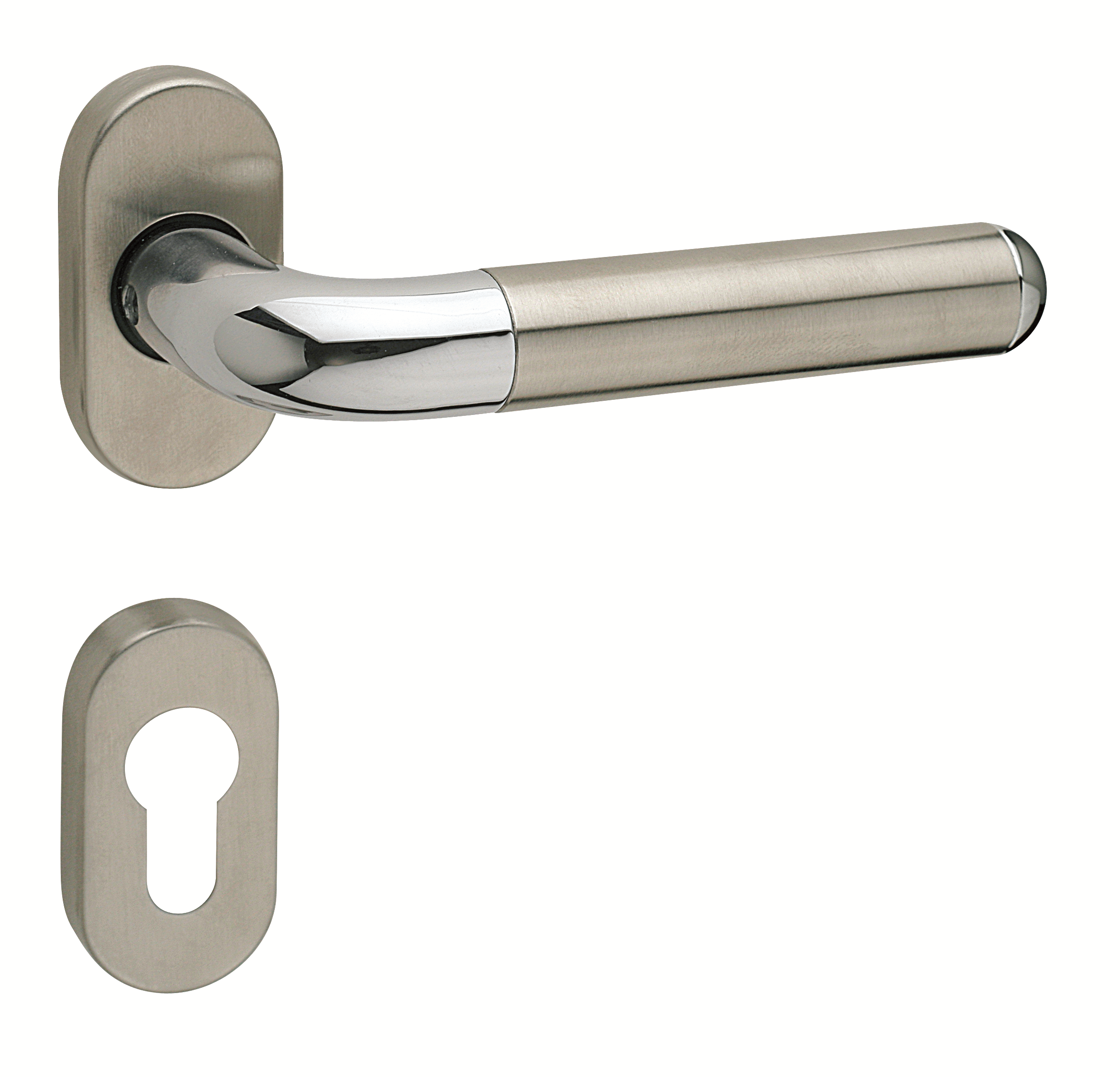 Fimet door handle door fitting CASA 110 PZ - profile cylinder