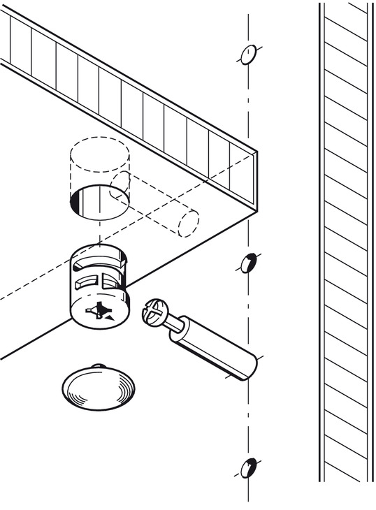 Minifix 15 Verbindergehäuse