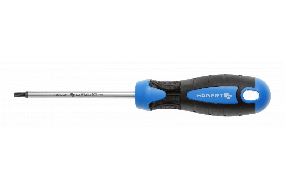 Högert Tournevis Torx en acier, T20 - 100 mm