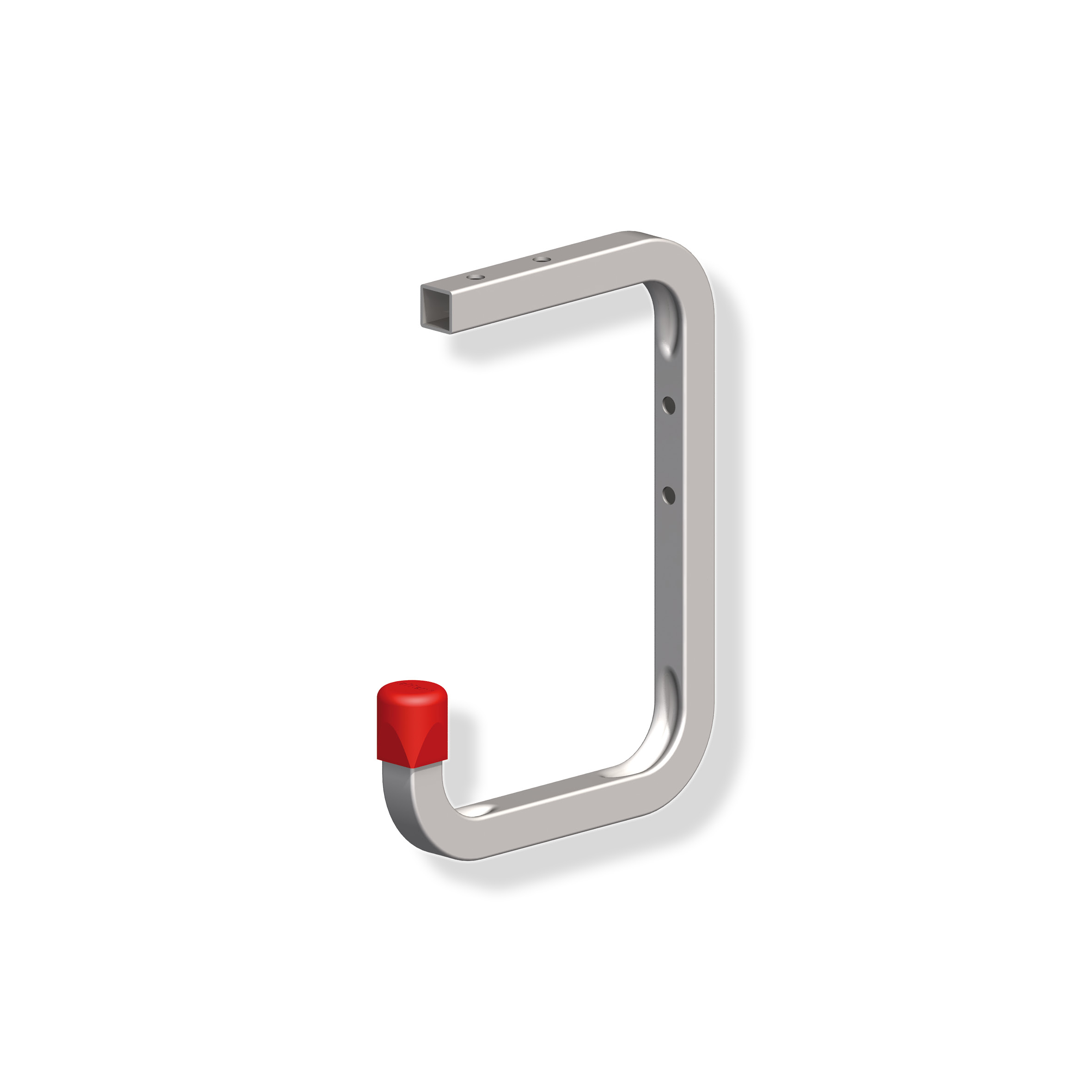 Alfer Wall and Ceiling Hook, Galvanized Steel, Profile Hook up to 50 kg