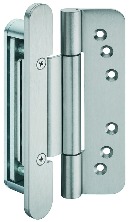 Häfele Startec Objekttürband, Größe 160 mm - Türband für Aufnahmeelement VX - für ungefälzte Türen,