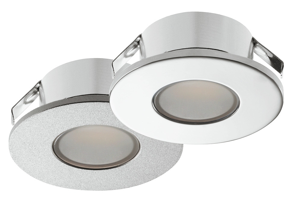 Häfele Luminaire encastré / sous plan 12 V rond LED 2022 Loox Luminaire sous plan