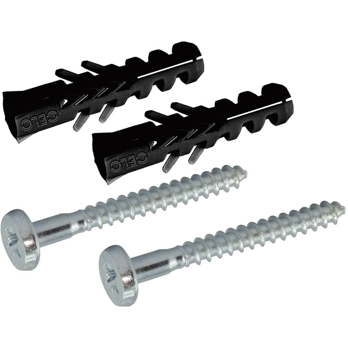 Gedotec POWER-FIX fixing set for cabinet hanger rails and support plates