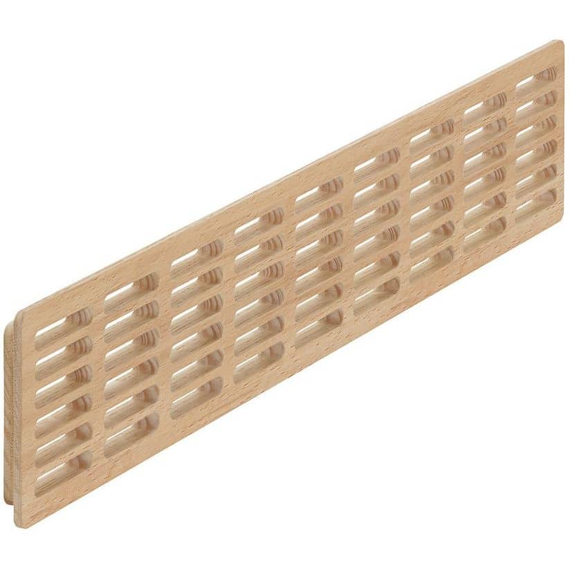 Häfele Lüftungsgitter aus Holz geeignet für Sauna-Anwendung, 550 mm