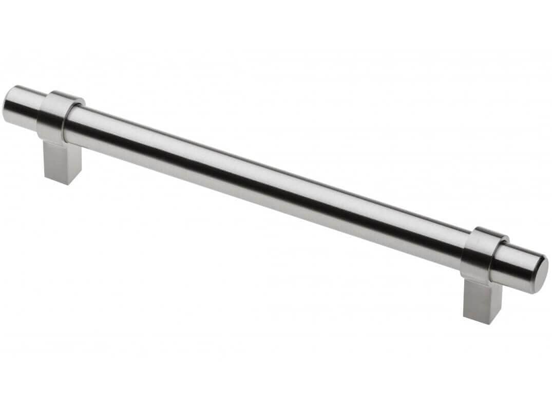 Gedotec Möbelgriff TRIEST aus Stahl, BA 160 mm