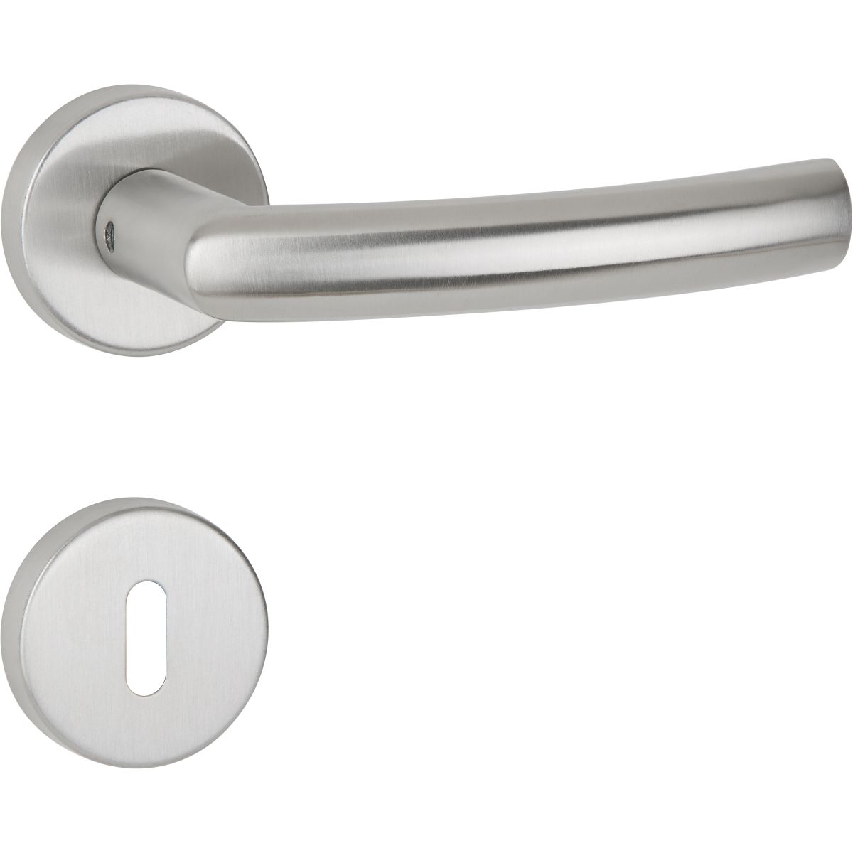 Hermat poignée de porte BASIC 07 en acier inoxydable
