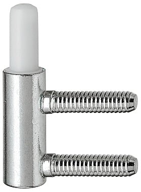 Simonswerk Einbohrband Rahmenteil V 3200 WF für Innentüren Ø 15 mm, Stahl verzinkt
