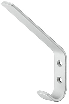 Häfele H3804 Aluminum Hat and Coat Hook in Silver Color