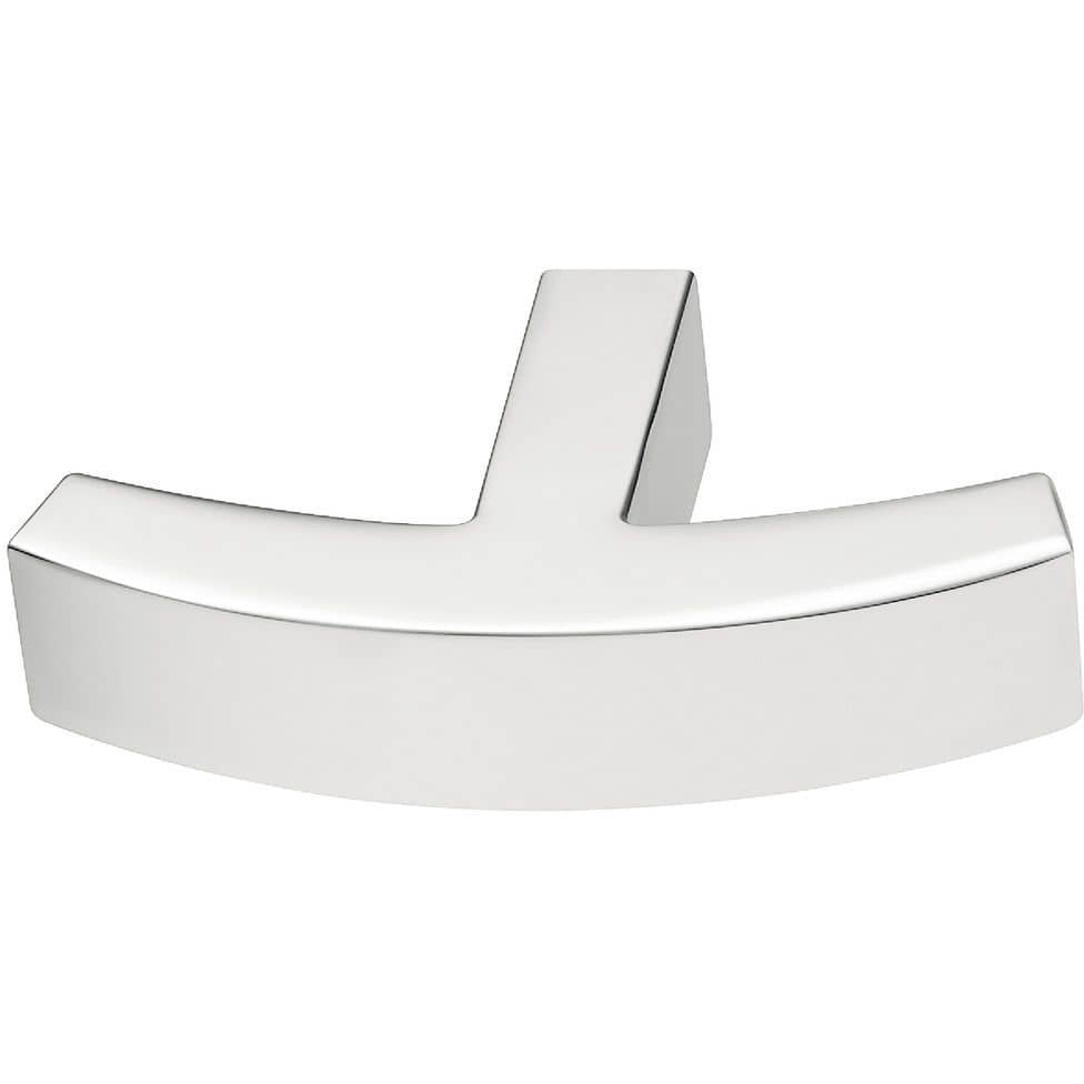Häfele Möbelknopf H2145 aus Metall, Chrom poliert 62 x 42 mm