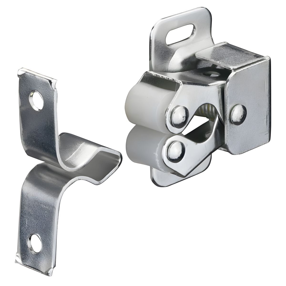 Häfele Double Roller Catch H6076 for Screw Mounting Steel