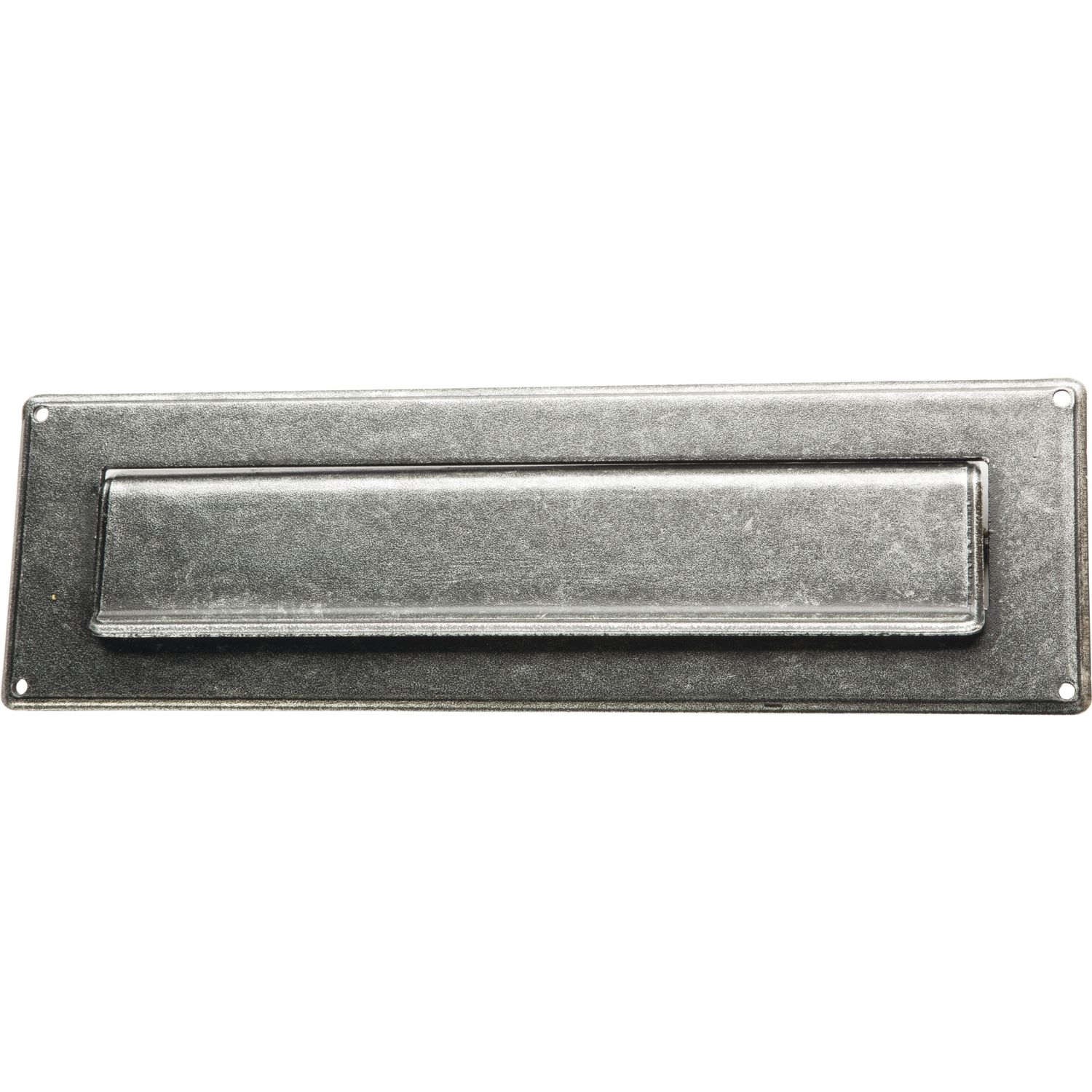 Halcö ranura para cartas tapa ranura para cartas 285x85 mm hierro galvanizado negro pasivado