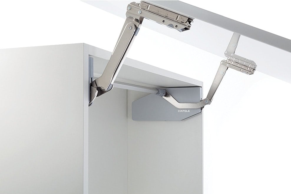Häfele FREE SWING basculante per mobili di altezza 370-500 mm, 1,8 - 4,0 kg - S1sw - grigio