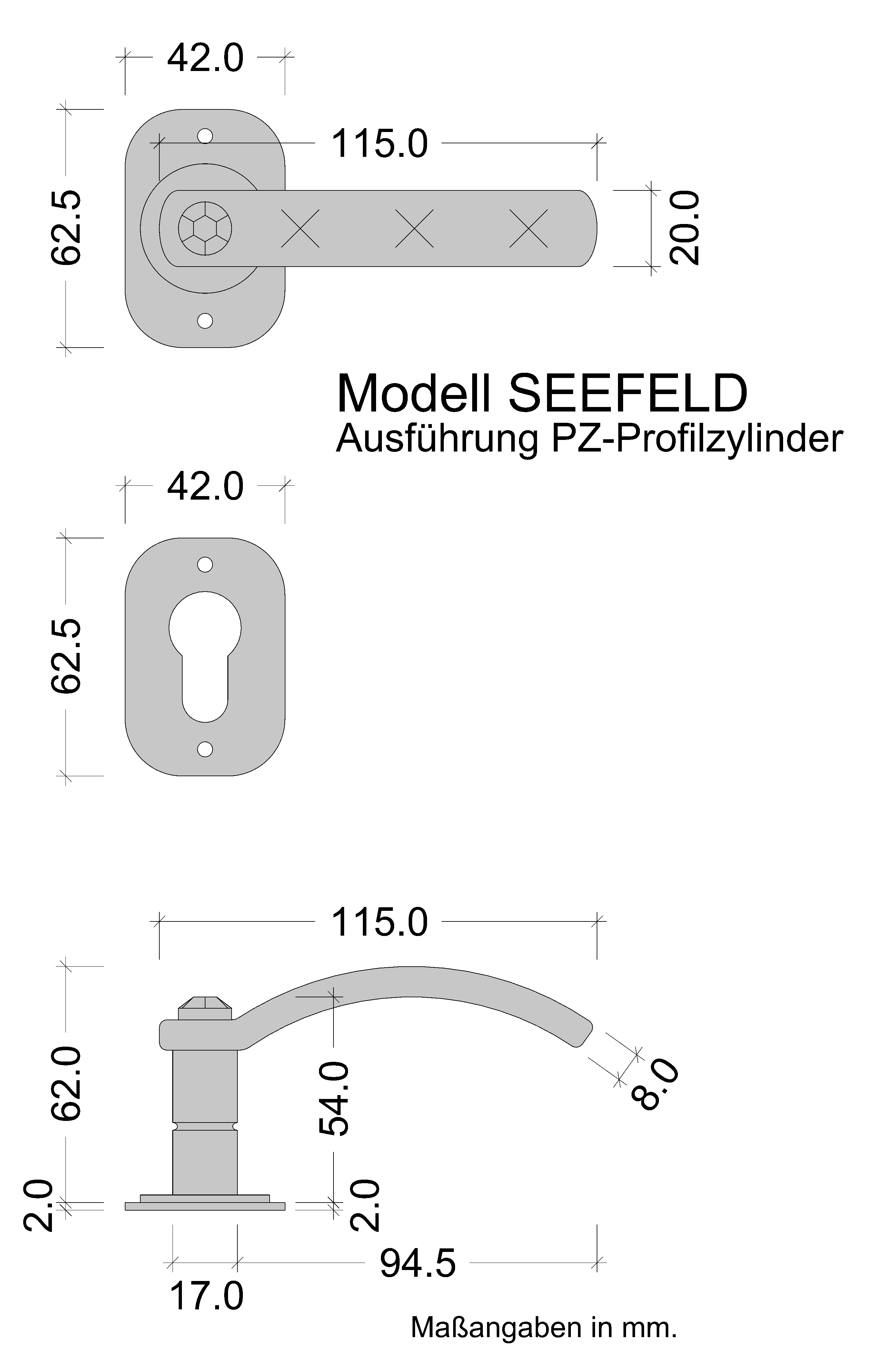 Skizze Türgriff Seefeld