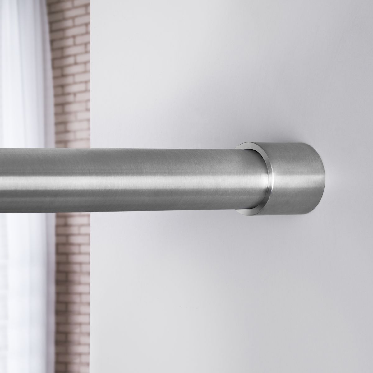 Gedotec Tube d'armoire FORTE-PLUS en acier inoxydable rond Ø 25 mm