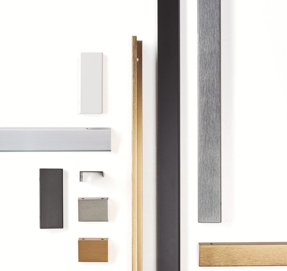 Viefe Griffleiste WAY aus Aluminium, 32 mm - Aluminium matt