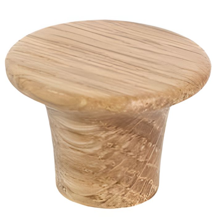 Siso Möbelknopf ROBIN aus Holz, Ø 28 x 18 mm