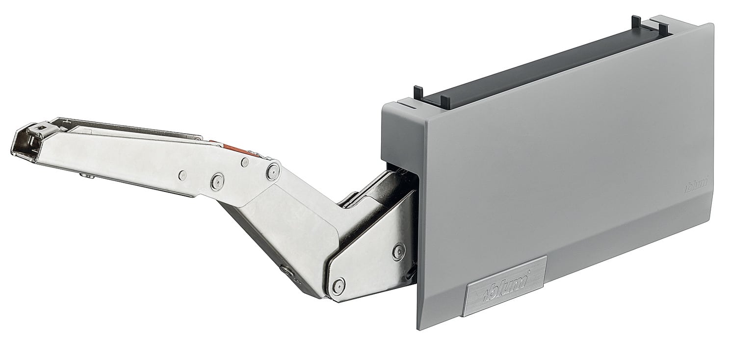 Blum Klappenbeschlag Aventos HK Top Tip-On Kraftspeicher für Hochklappbeschlag, 420 - 1610 - Modell 22K2300 - Hellgrau