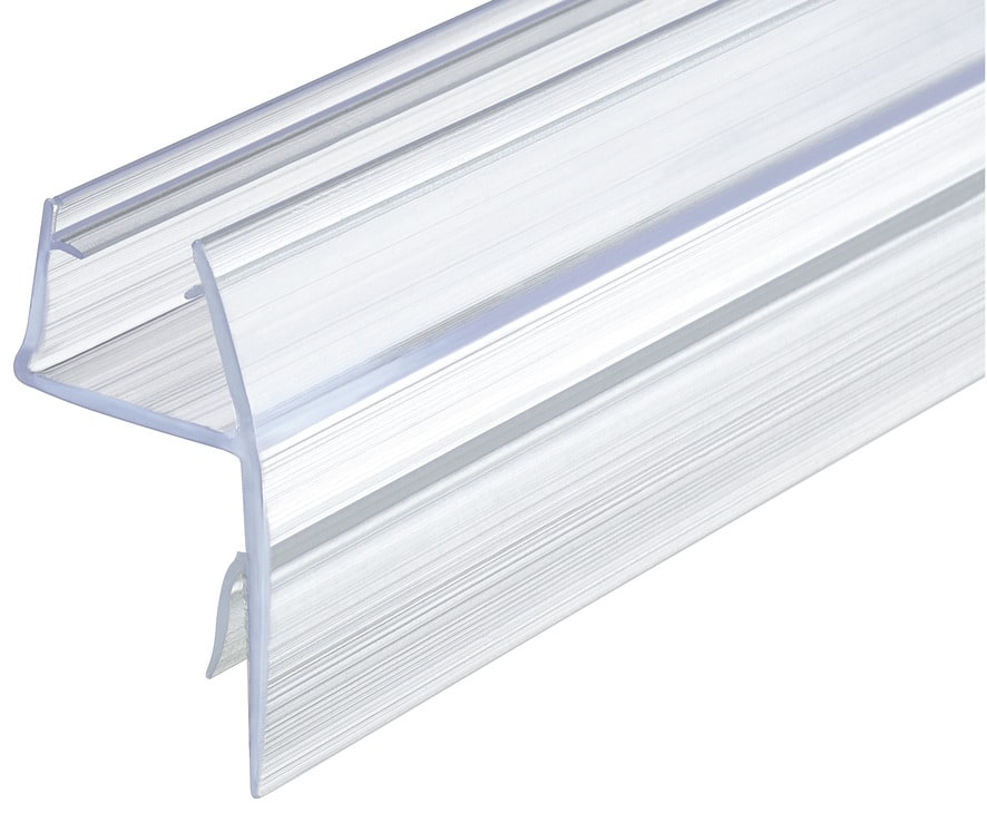 Aquasys Glastür Duschdichtung 8-10 mm 180° Glas-Glas Kunststoff, 500 mm