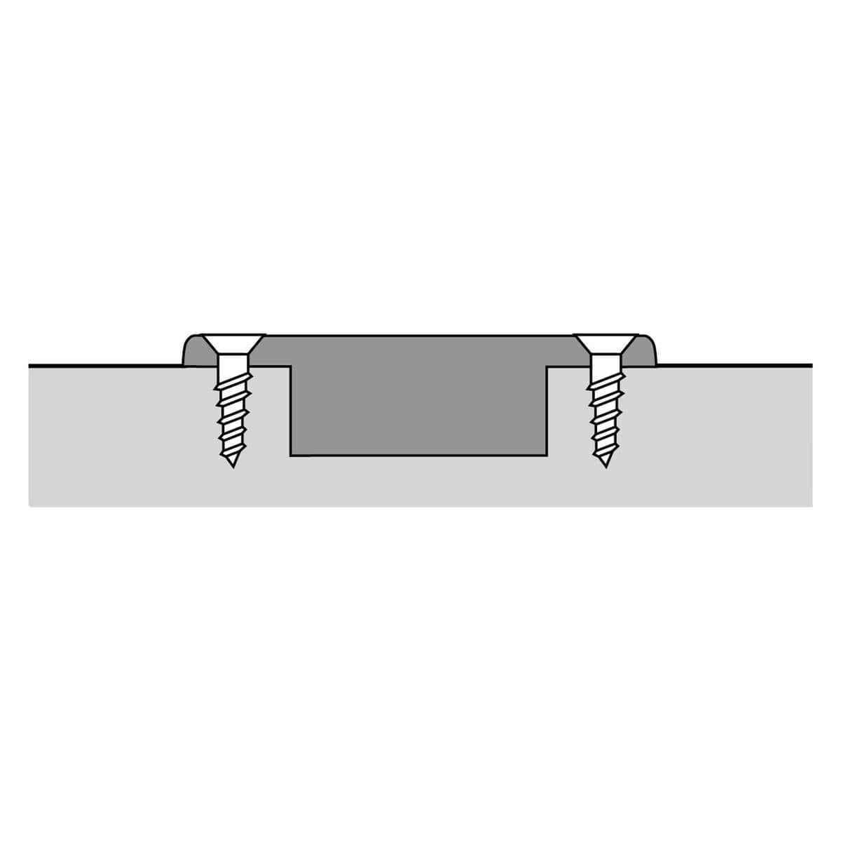 Hettich Weitwinkelscharnier Eckanschlag 165° Nulleinsprung zum Schrauben mit Dämpfung 9091767 obsidianschwarz