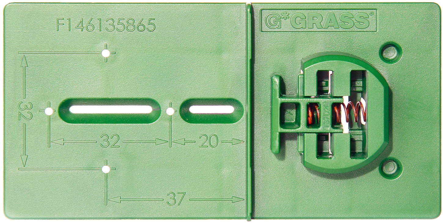 Dima di foratura Grass Comfort Dima di marcatura Dima di foratura verde