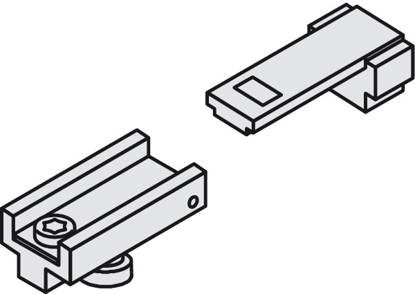 Dorma Rastfeststelleinheit TS 90 Impulse für Gleitschiene