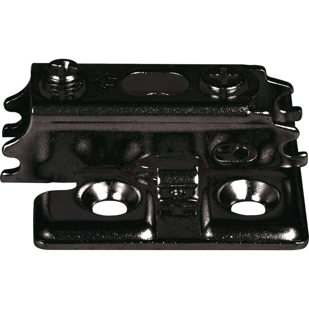 Lamp Kreuzmontageplatte J95 dreidimensional einstellbar, schwarz