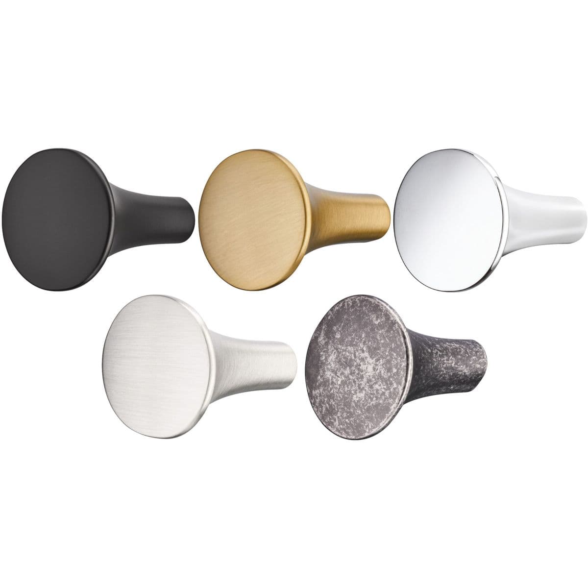 Häfele Möbelknopf H2525 aus Metall, 26 x 31 mm