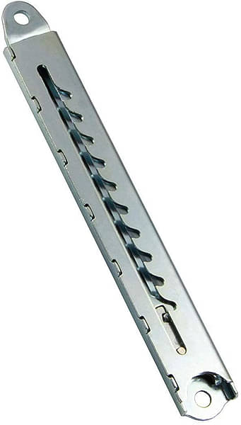 Charnière De Rabat Réglable Häfele - 19 Niveaux - Acier Zingué 255 Mm - Neuf