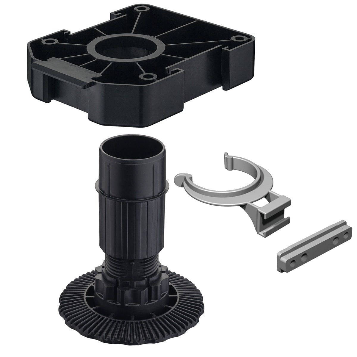 Häfele Sockelverstellfuß AXILO Ø 78 Komplett-Set, 60 mm | 60 mm | 1019728