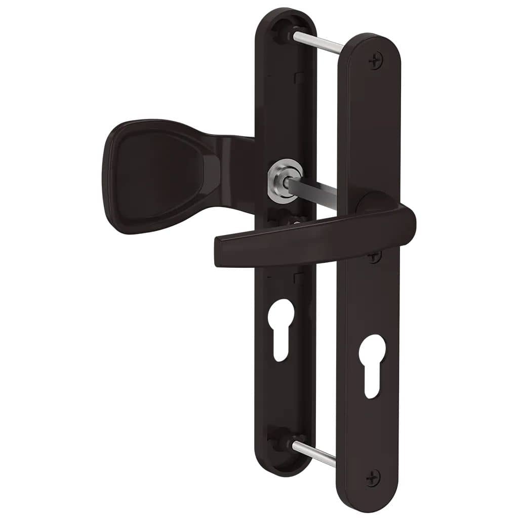 Gedotec Narrow Frame Handle Set VICTORY II made of aluminium lever/knob ...